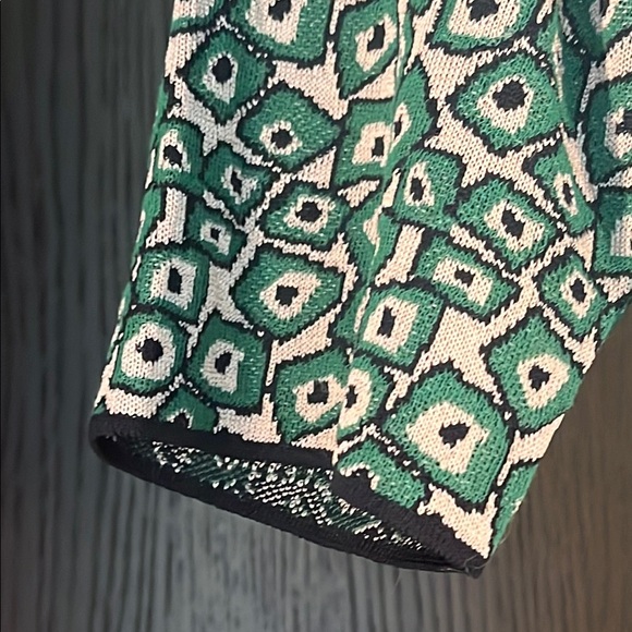 Missoni Green and Black Patterned Mini Dress - Picture 5 of 16